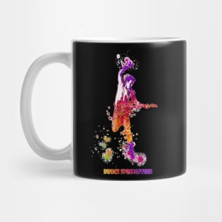 Bruce Springsteen The Boss Watercolor Splatter 02 Mug